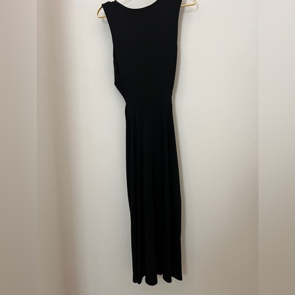 EUC Silence + Noise Knit Cutout Midriff Maxi Dress Size Large - Picture 7 of 9